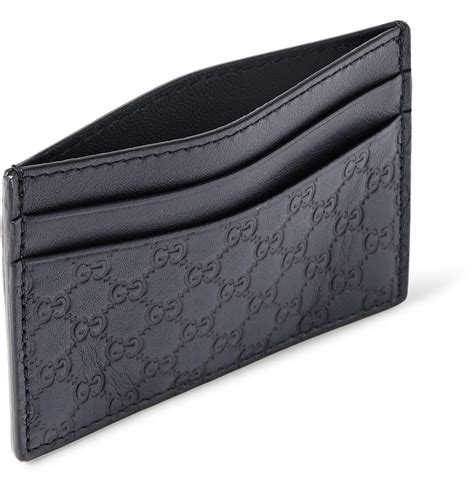 gucci card case mens|gucci cardholder men.